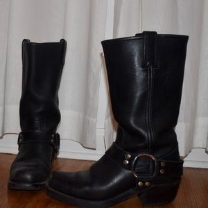 Women’s Black Frye Harness Boot